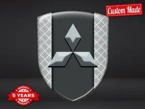 Mitsubishi Stampa Adesivi Logo Edizione Premium Regolabili